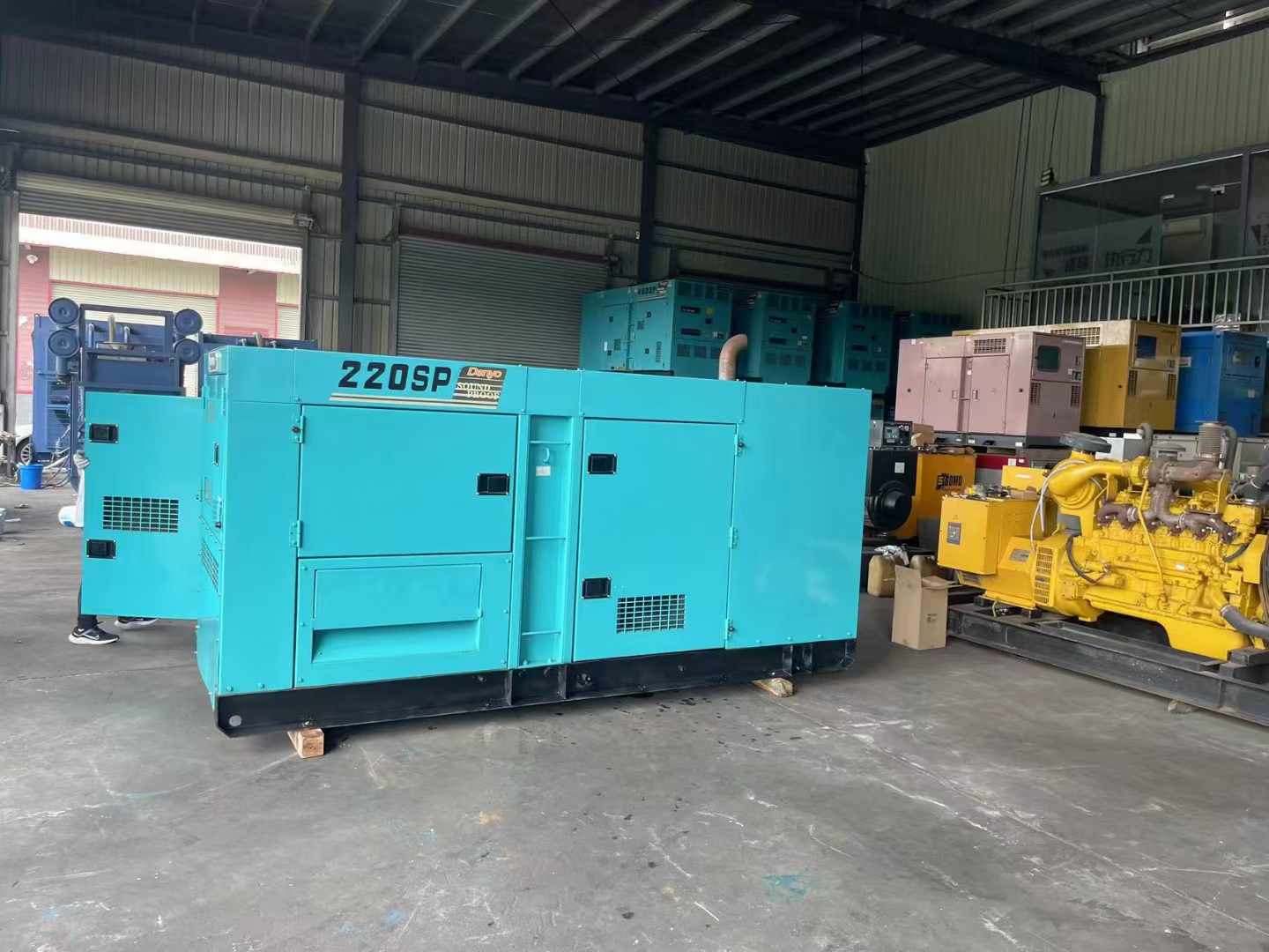 九真镇600kW柴油发电机组带载能力？