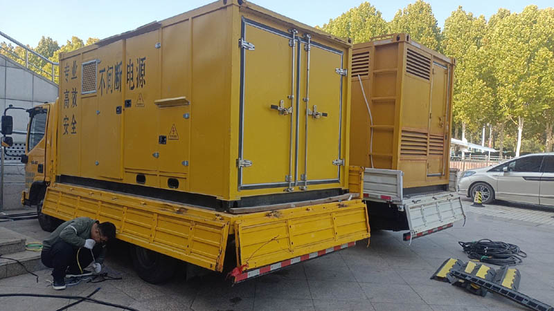 九真镇柴油发电机组和UPS电源配合使用时的注意事项