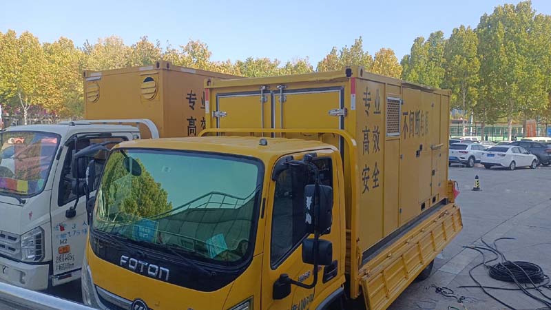 九真镇柴油发电机组和UPS电源如何配合工作？