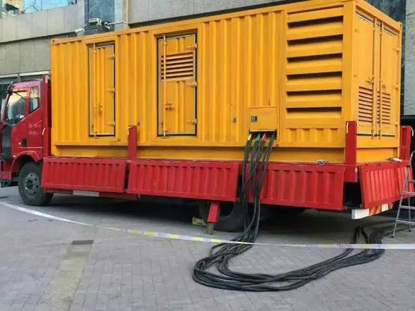 九真镇发电机组干接点启动